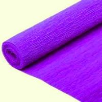 Гофрированная бумага/ Пурпурная, 50х250 см