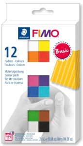 НАБОР пластика FIMO soft/ 12 цветов по 25 грамм, Германия