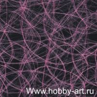 Лист волокна "МОДЕРН"/ Розовый - 30х30 см