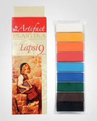 Пластик в наборе LAPSI/ 9 цветов, 180 грамм
