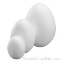 Яйцо  8 см - фигурка из пенополистерола, ТСМ, Россия
