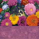 Салфетка/ Роскошные цветы - Colourful Life, 33х33 см для декупажа, Германия