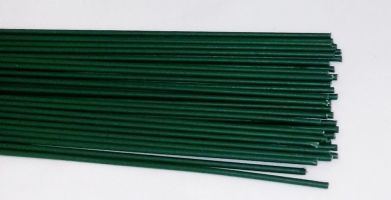 Флористическая проволока (основа) 40 см, 2 мм, Зеленая