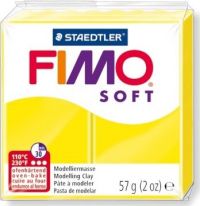 10 Пластик FIMO/ Лимонный SOFT, 57 гр, Германия