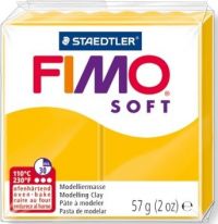 16 Пластик FIMO/ Желтый SOFT, 57 гр, Германия