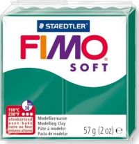 56 Пластик FIMO/ Изумруд SOFT, 57 гр, Германия